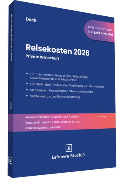 Reisekosten 2026