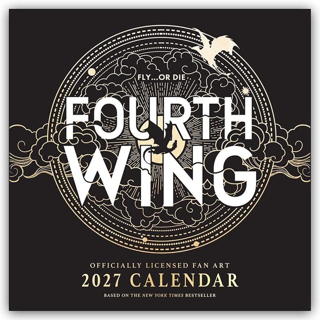 Fourth Wing - Flammengeküsst 2027 - Wandkalender