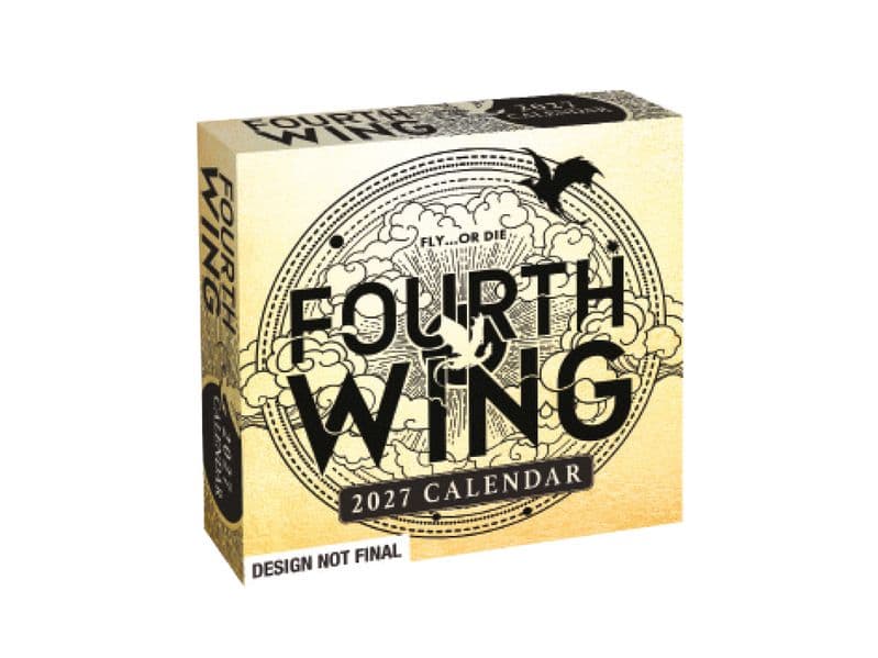 Fourth Wing - Flammengeküsst - Tagesabreißkalender 2027 - Kalender