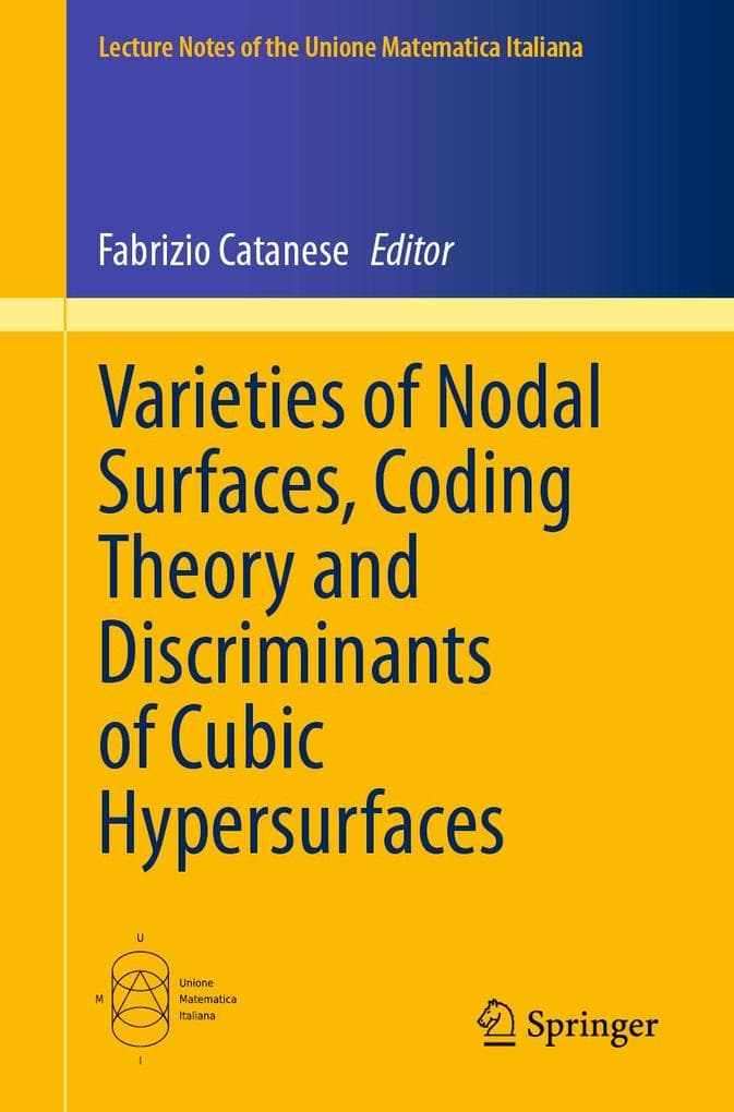 Varieties of Nodal Surfaces, Coding Theory and Discriminants of Cubic Hypersurfaces