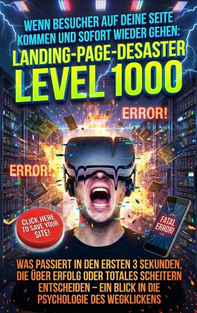 Wenn Besucher Auf Deine Seite Kommen Und Sofort Wieder Gehen: Landing-Page-Desaster Level 1000