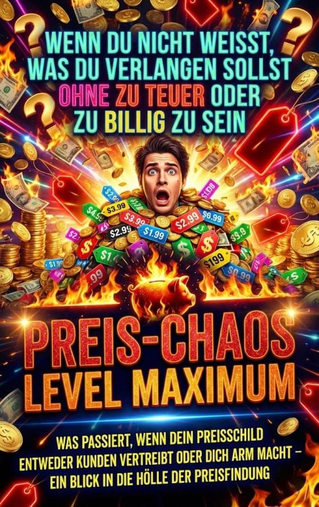 Wenn Du Nicht Weißt, Was Du Verlangen Sollst Ohne Zu Teuer Oder Zu Billig Zu Sein: Preis-Chaos Level Maximum