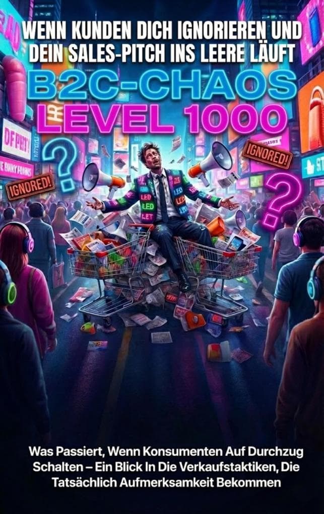Wenn Kunden Dich Ignorieren Und Dein Sales-Pitch Ins Leere Läuft: B2C-Chaos Level 1000
