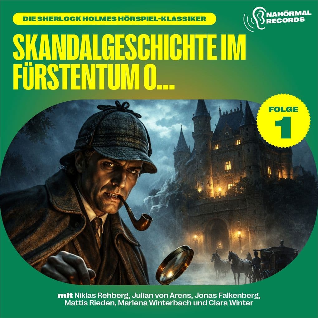 Skandalgeschichte im Fürstentum O... (Die Sherlock Holmes Hörspiel-Klassiker, Folge 1)