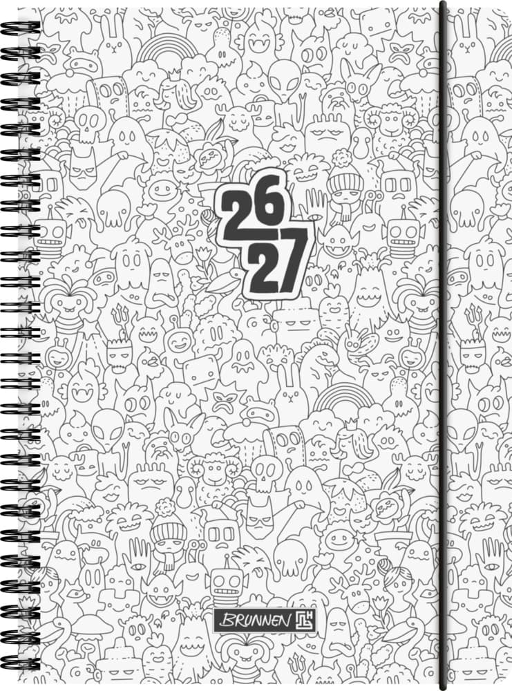 Schülerkalender 2026/2027 "ZENart" | A5, Kunststoff