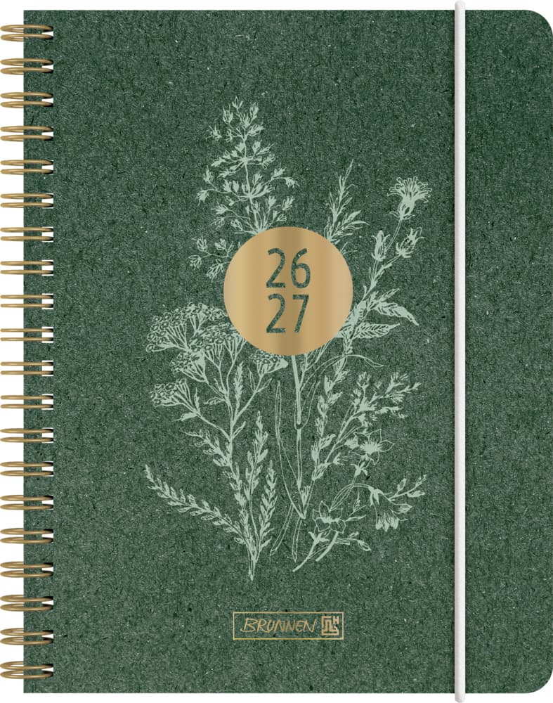 Schülerkalender 2026/2027 "Botanical" | A6, Karton