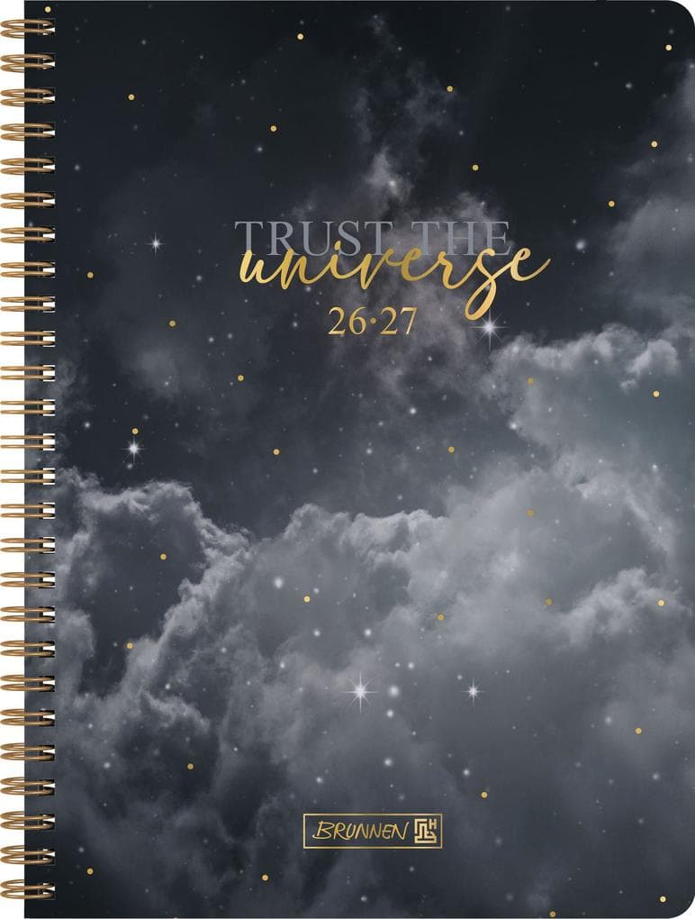 Schülerkalender Style 2026/2027 "Clouds" | A5, Kunststoff