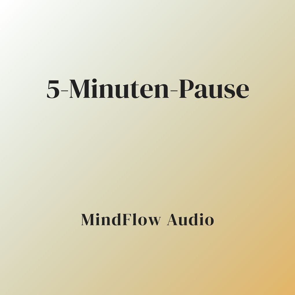 5-Minuten-Pause