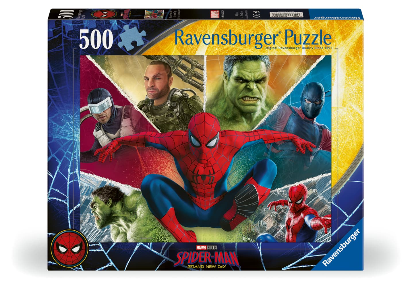 Erwachsenenpuzzle 500 Teile - Spider-Man Brand New Day Movie