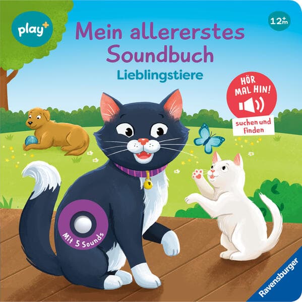 Play+ Mein allererstes Soundbuch Lieblingstiere - ab 12 Monate