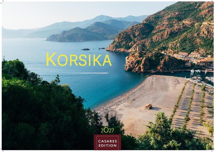 Korsika Kalender 2027 - Wandkalender | Fotokalender Frankreich 24x35cm - . mit atemberaubenden Fotografien der Insel.
