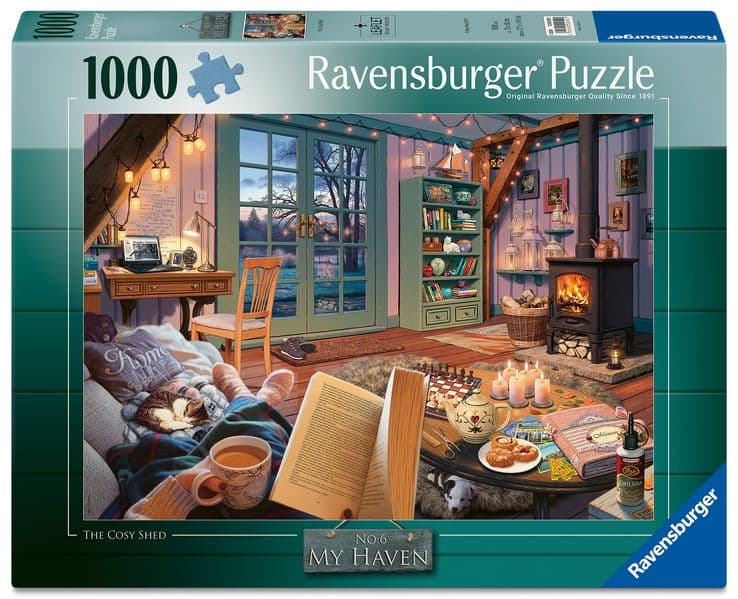 Erwachsenenpuzzle 1000 Teile - Gemütlicher Gartenschuppen