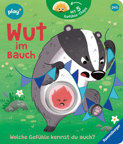 Play+ Mein lustiges Spielbuch Wut im Bauch - ab 2 Jahre