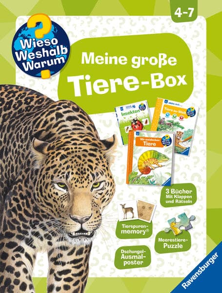 Wieso? Weshalb? Warum? - Meine große Tiere-Box