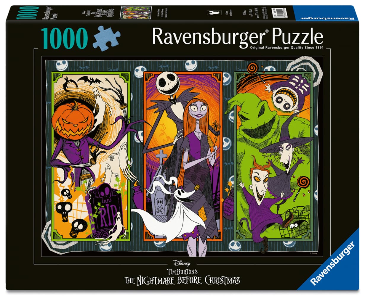 Erwachsenenpuzzle 1000 Teile - The Nightmare Before Christmas