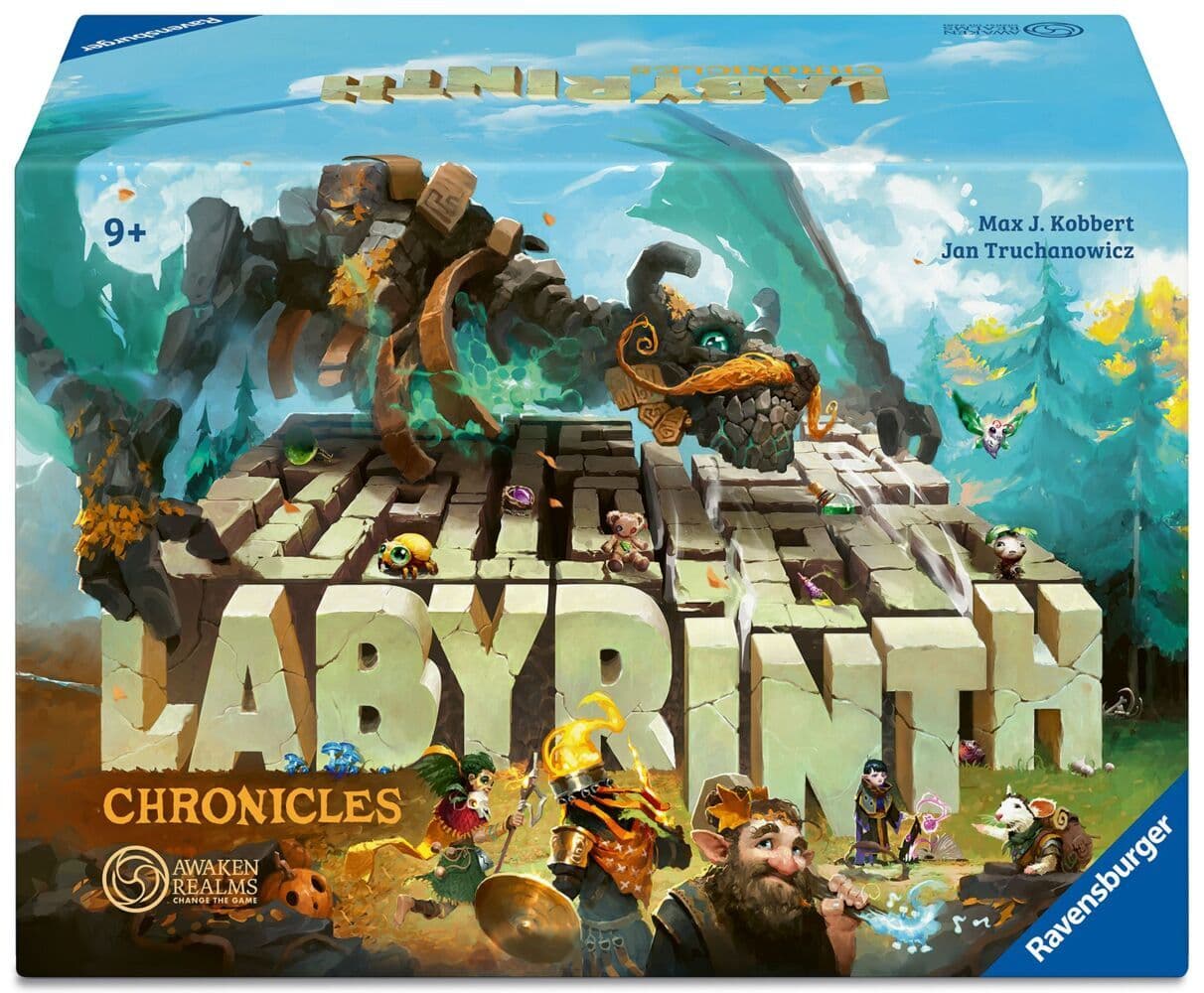 Labyrinth Chronicles - Schiebespiel, Brett- und Gesellschaftsspiel ab 9 Jahre