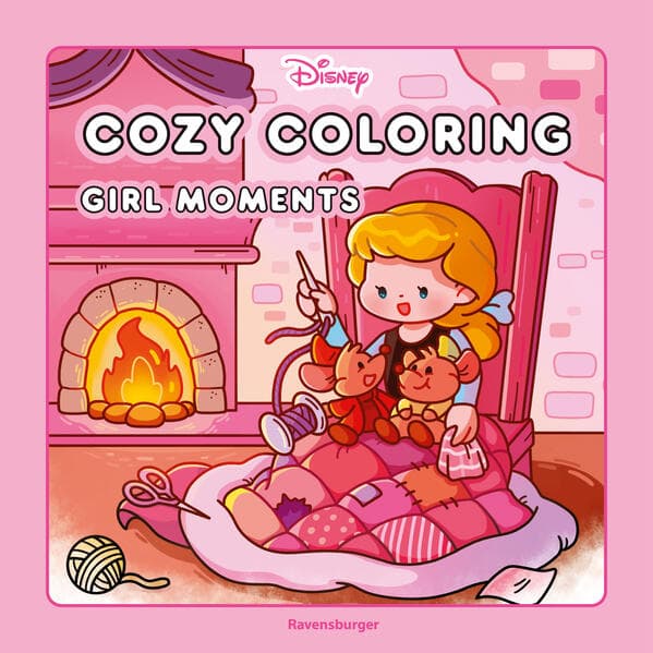 Cozy Coloring Disney - Girl Moments