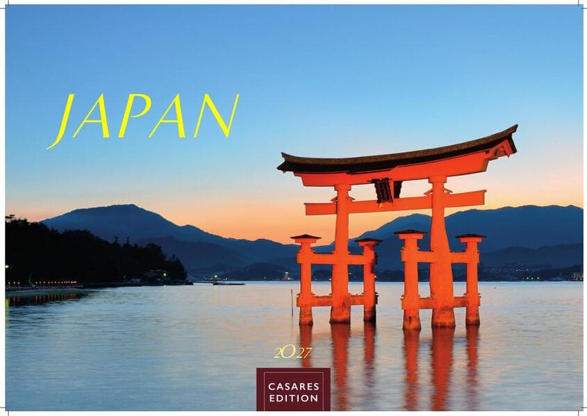 Japan Kalender 2027 - Wandkalender | Fotokalender Asien 24x35cm - Hochwertiger . mit landestypischen Motiven | Perfekt für Japan-Liebhaber