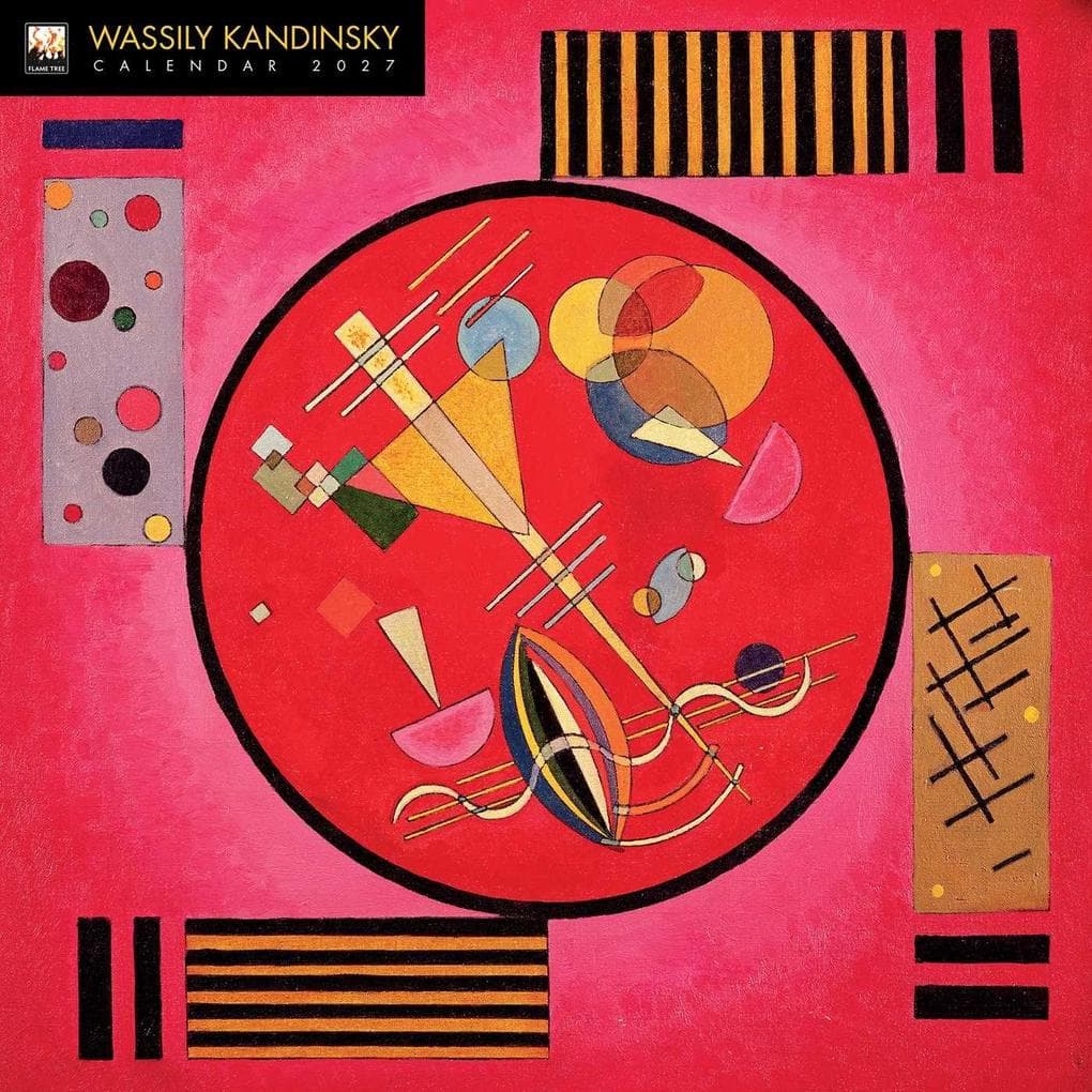 Wassily Kandinsky 2027 - Original Flame Tree Publishing-Kalender [Kalender]