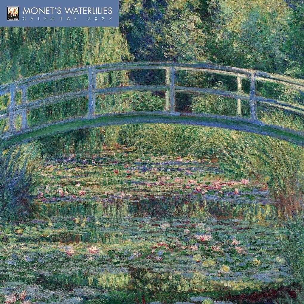 Monet's Waterlilies - Monets Seerosen 2027 - Original Flame Tree Publishing-Kalender [Kalender]