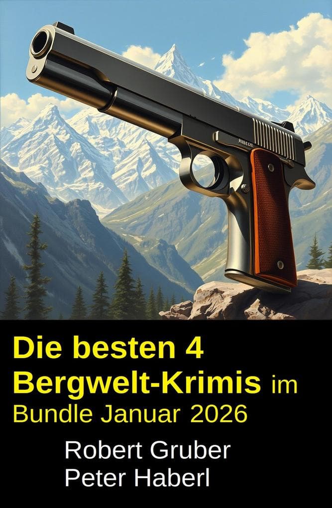 Die besten 4 Bergwelt-Krimis im Bundle Januar 2026