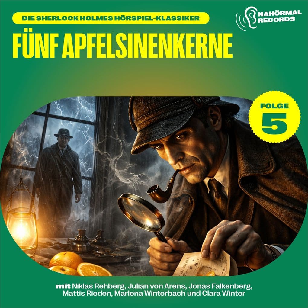 Fünf Apfelsinenkerne (Die Sherlock Holmes Hörspiel-Klassiker, Folge 5)