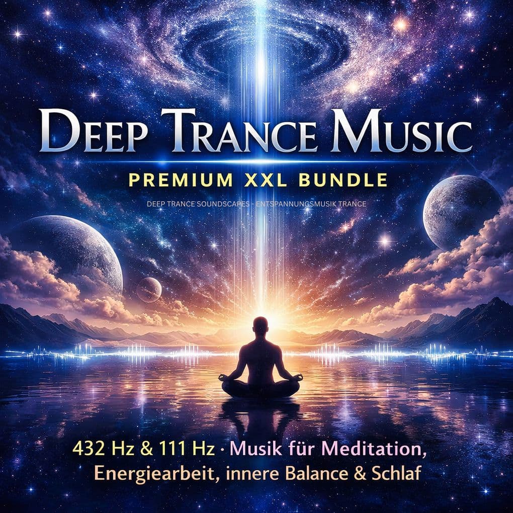 Deep Trance Soundscapes Deep Trance Music - Entspannungsmusik Trance - Premium XXL Bundle 432 Hz & 111 Hz