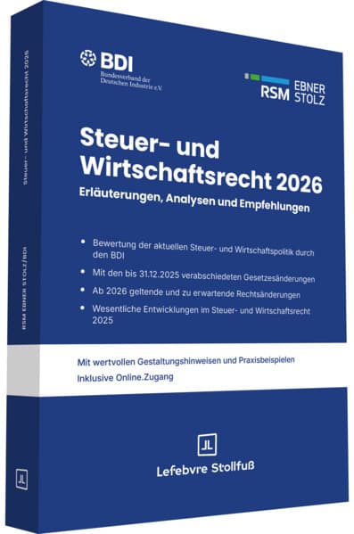 Steuer- und Wirtschaftsrecht 2026