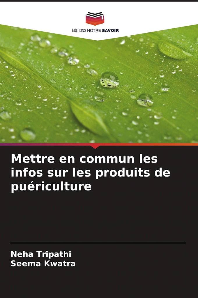 Mettre en commun les infos sur les produits de puériculture