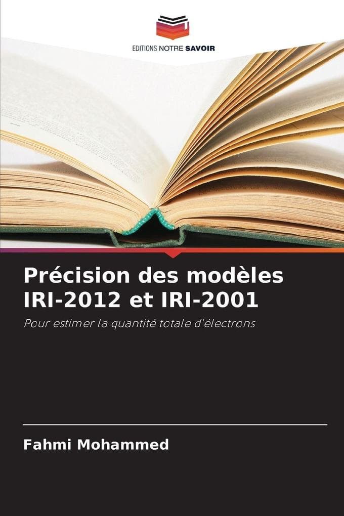 Précision des modèles IRI-2012 et IRI-2001