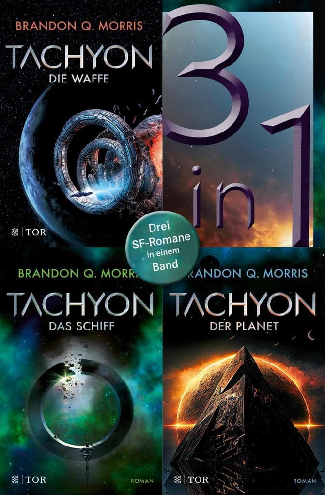 Tachyon - Drei SF-Romane in einem Band