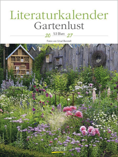 Literaturkalender Gartenlust 2027