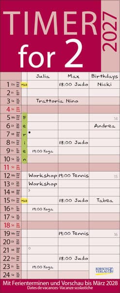 Timer for 2 Lifestyle 2027