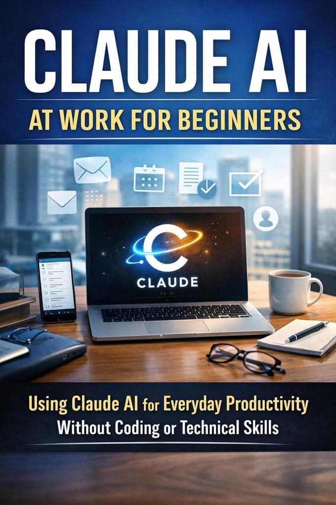 Claude AI at Work for Beginners: Using Claude AI for Everyday Productivity Without Coding or Technical Skills