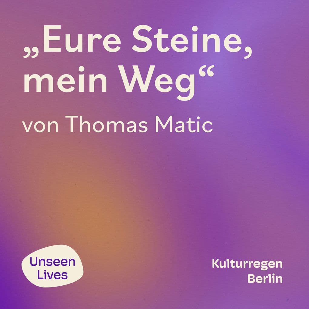 Eure Steine, mein Weg