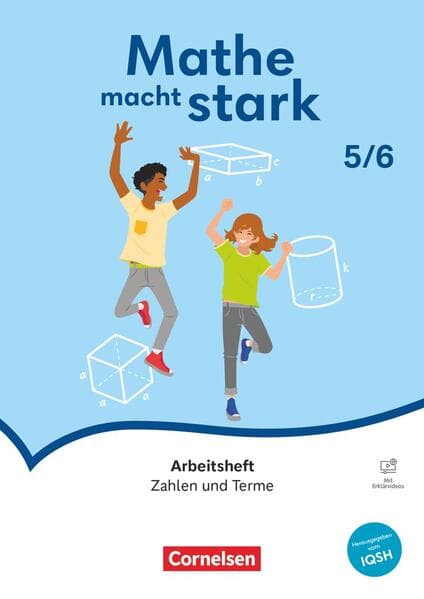 Mathe macht stark 5./6. Schuljahr - Sekundarstufe I - Zahlen und Terme - Arbeitsheft mit Erklärvideos