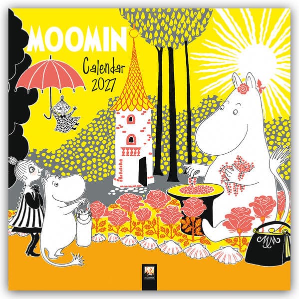 Tove Jansson: Moomin - Mumins 2027 - Original Flame Tree Publishing-Kalender [Kalender]