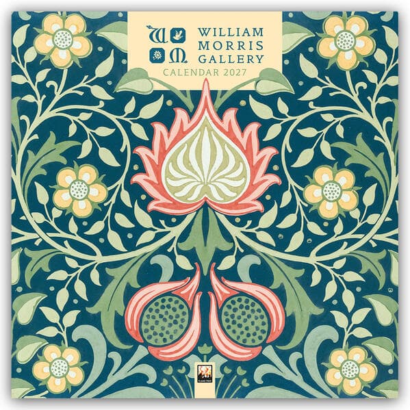 William Morris Gallery 2027 - Original Flame Tree Publishing-Kalender [Kalender]