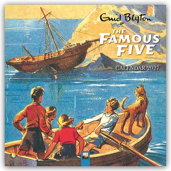 Enid Blyton: The Famous Five - Fünf Freunde 2027 - Original Flame Tree Publishing-Kalender [Kalender]