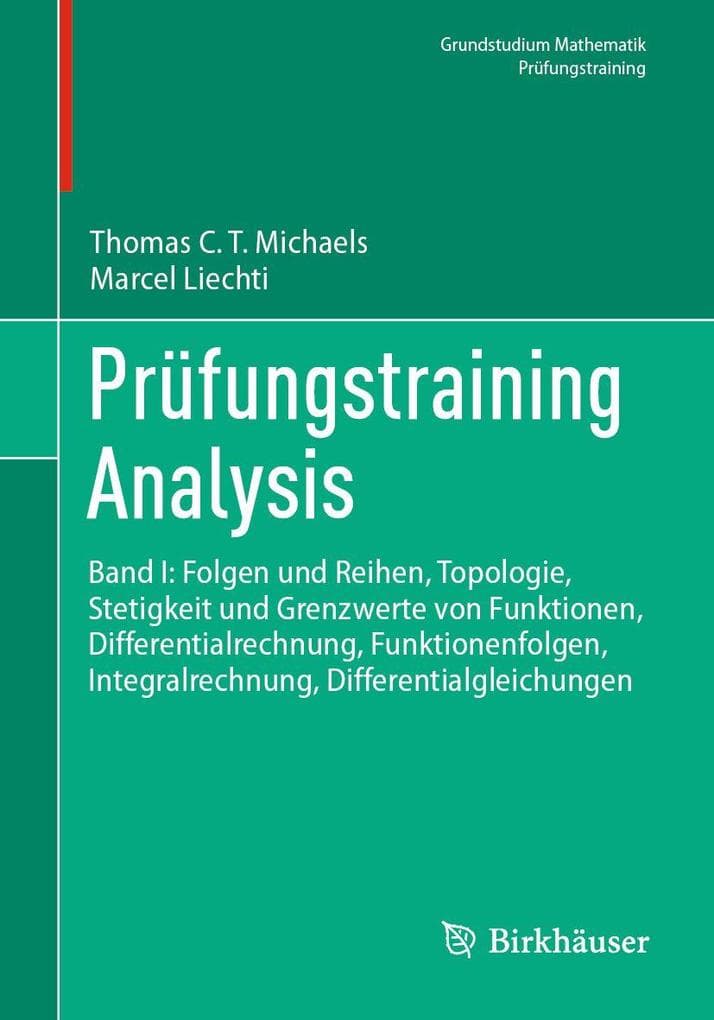 Prüfungstraining Analysis