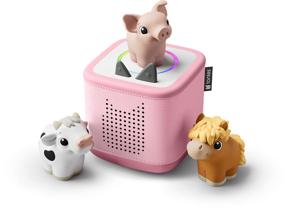 Tonies - Toniebox 2 Rosa Starter Set My First Tonies Bauernhof