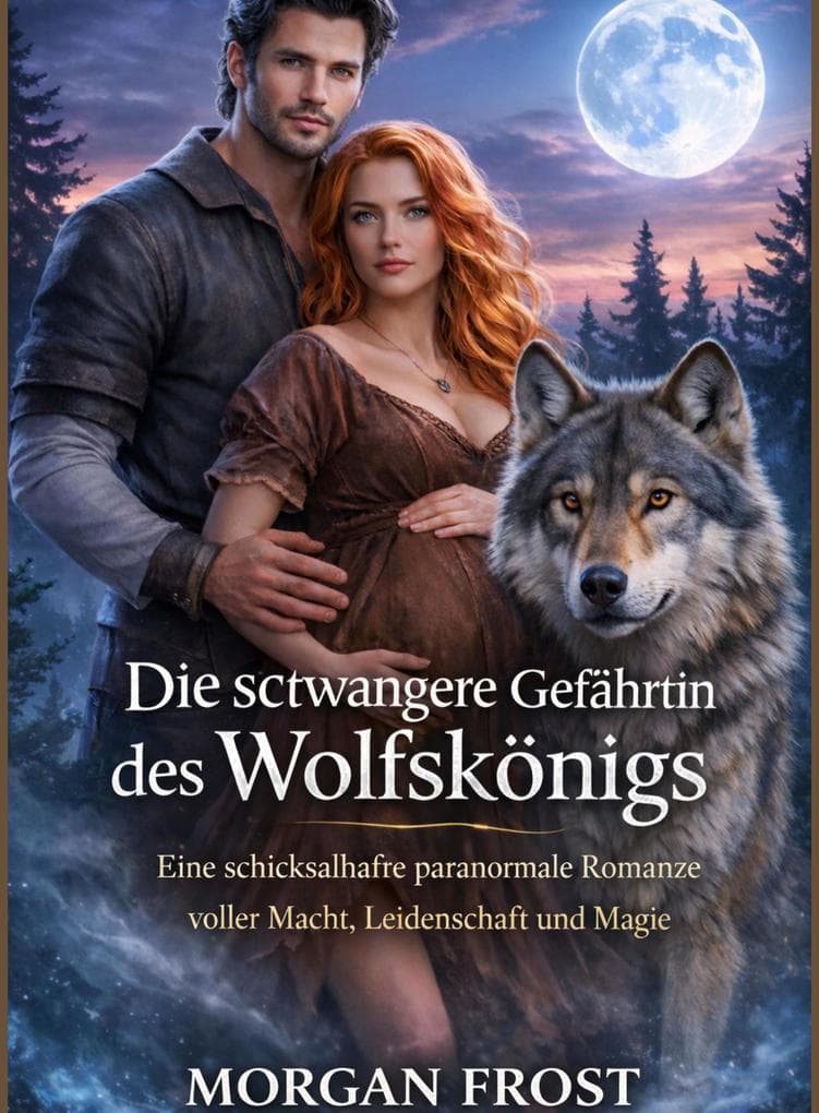 Die schwangere Gefährtin des Wolfskönigs: Eine schicksalhafte paranormale Romanze aus Macht, Leidenschaft und Magie