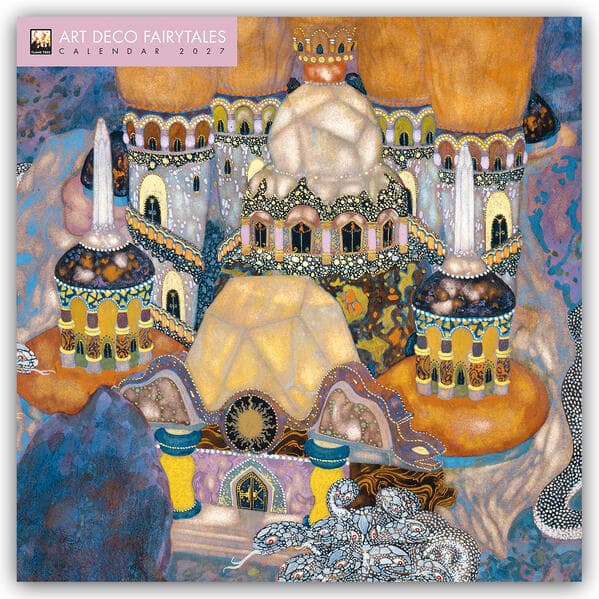 Art Déco Fairytales - Art Déco Märchen 2027 - Original Flame Tree Publishing-Kalender [Kalender]