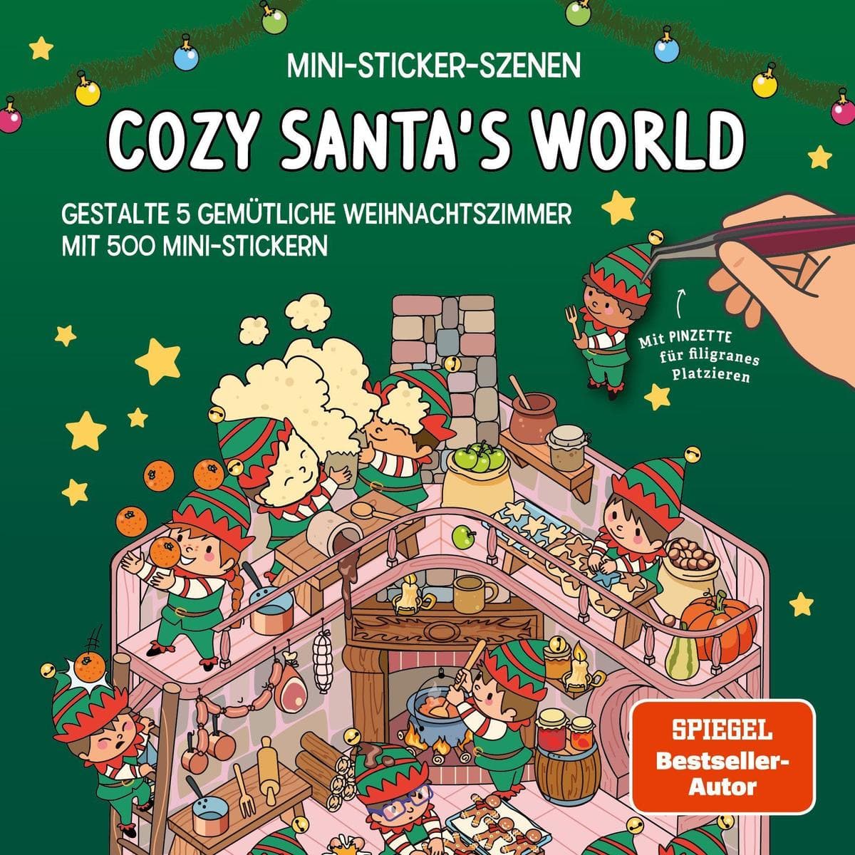 Mini-Sticker-Szenen - Cozy Santa's World I 3D-Sticker