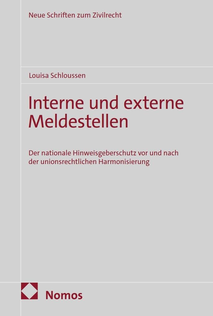 Interne und externe Meldestellen
