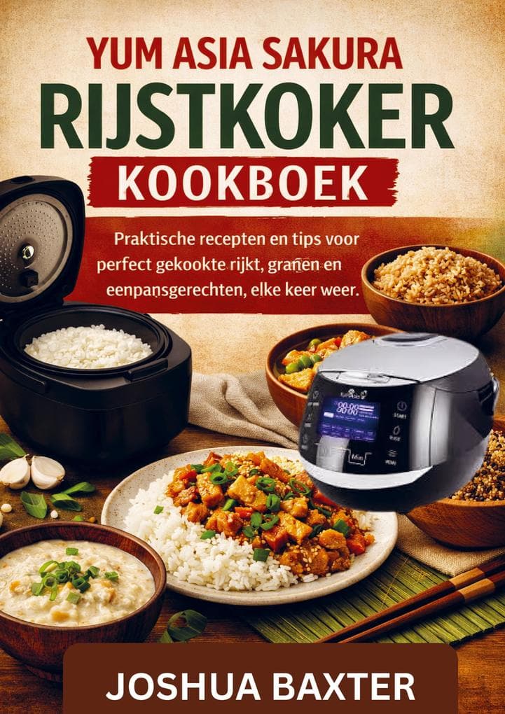 YUM ASIA SAKURA RIJSTKOKER KOOKBOEK