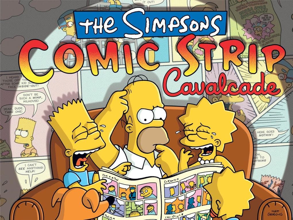 The Simpsons Comic Strip Cavalcade