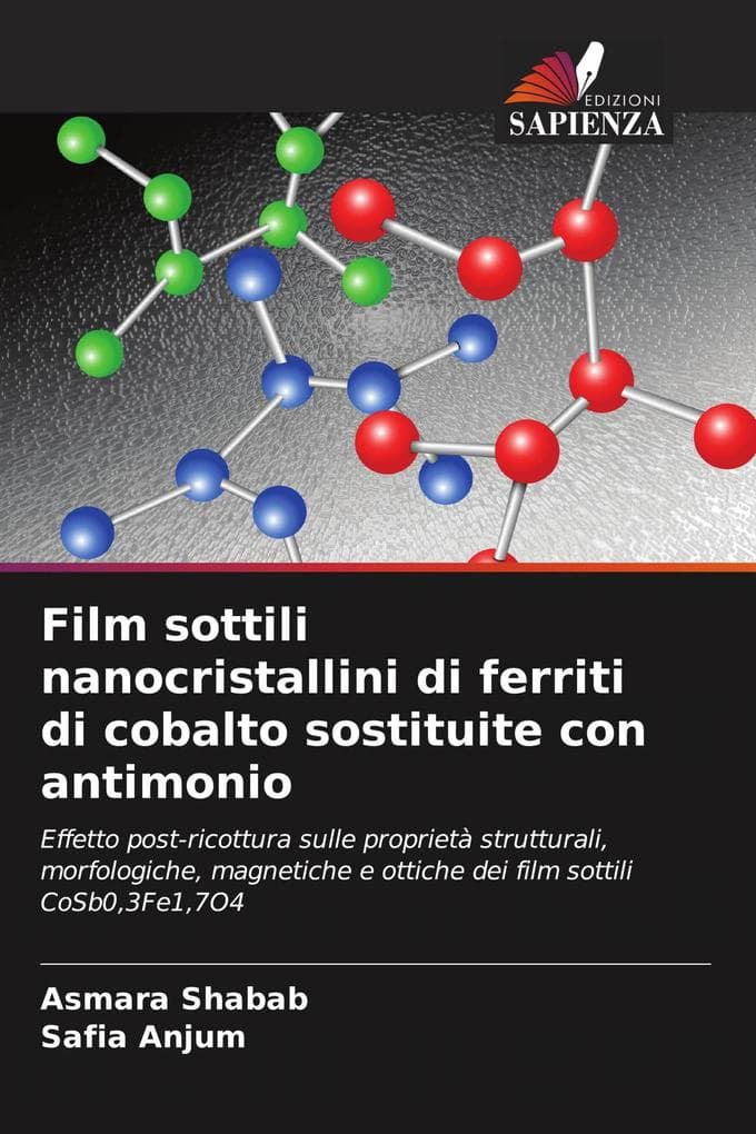 Film sottili nanocristallini di ferriti di cobalto sostituite con antimonio