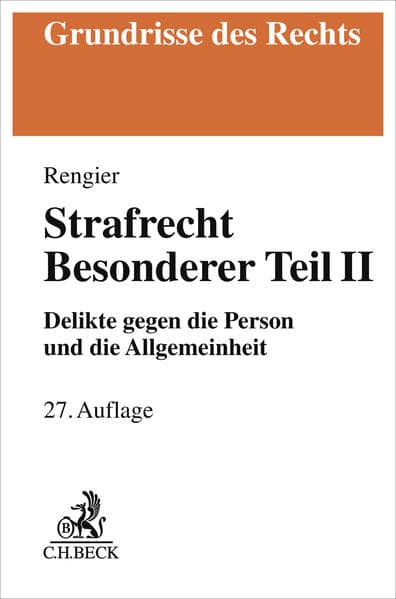 Strafrecht Besonderer Teil II