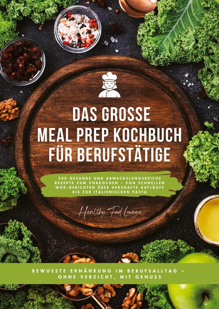 Das große Meal Prep Kochbuch für Berufstätige: 500 gesunde und abwechslungsreiche Rezepte zum Vorkochen - von schnellen Wok-Gerichten über herzhafte Aufläufe bis zur italienischen Pasta
